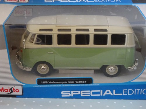Bus samba grünweiss - vw, t1