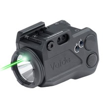 Vaide - Taktische Waffe LED-Taschenlampe mit Laser Compact Scrapper Combo 500 lm