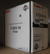 Canon C-EXV 19 Toner black  imagepress C1 C1Plus C1PlusII IP C1  C1 plus KartonC
