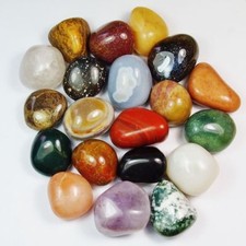 große Jumbo Trommelsteine