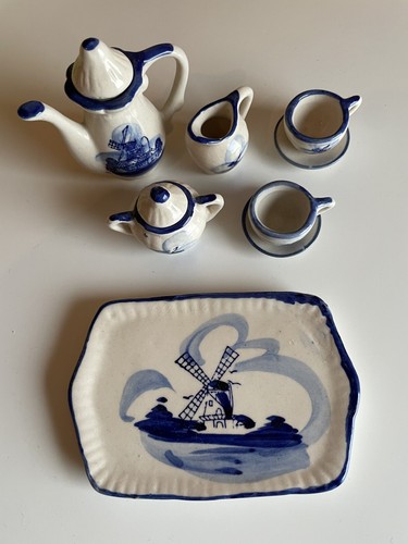 Vintage mini keramik - vintage, mini-keramik-tee-set
