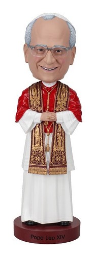 Pope leo bobblehead - leo,