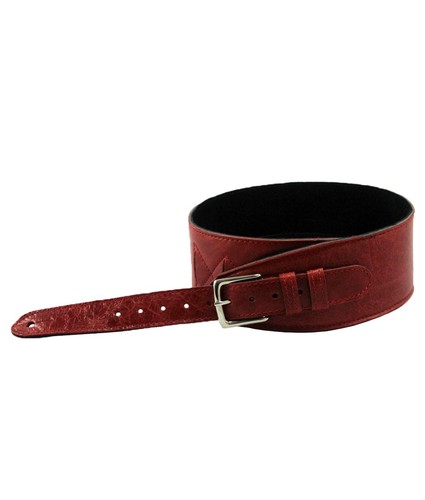 Fab leder weich rot - leder,