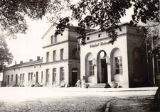Postkarte Michendorf, Bahnhof
