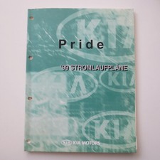 Werkstatthandbuch Kia Pride ab 1999 Stromlaufpläne Elektrik Verkabelung
