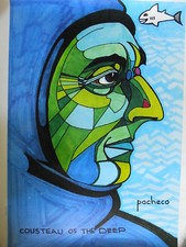 Cousteau Of The Deep SIGNIERT