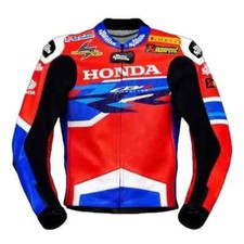 Honda Motorrad Rindslederjacke