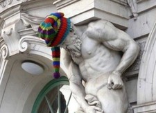 Art Postcard Street art ltd edition 10 print Proof  - " Cover-up Son " - 