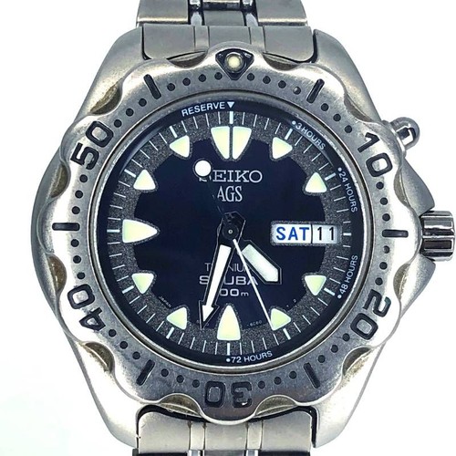 Seiko 5m23 6b40 herrenuhr ags - 5m23-6b40,