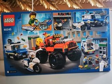 LEGO City 60245 Raubüberfall mit dem Monsters-Ttruck OVP und Bauanleitung 