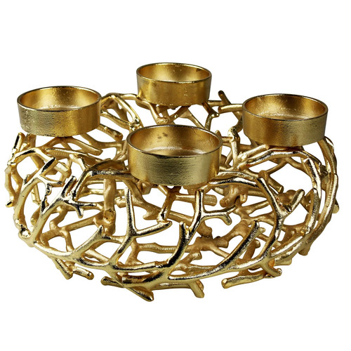 Adventskranz gold 16 x ø - h,