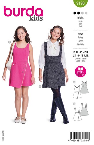 Schnittmuster kleid mit - kleid,