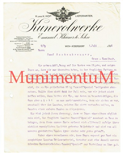 Kunerolwerke emanuel kuhner - kunerolwerke,
