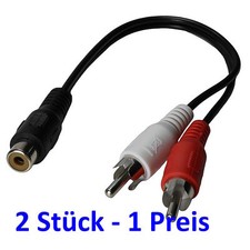 Cinch Y Verteiler Y-Adapter Y