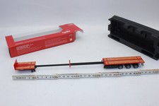 Herpa 076050  Nooteboom Teletrailer 3 achs Auflieger  rot 1:87 NEU H0 OVP
