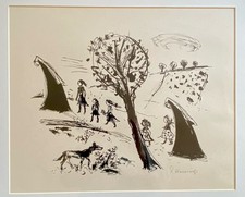 Hübsche alte Lithografie -