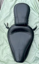 Sitzbank Schwarz für Harley