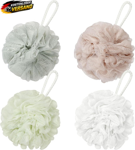 Duschschwamm 4er pack peeling - 4er,