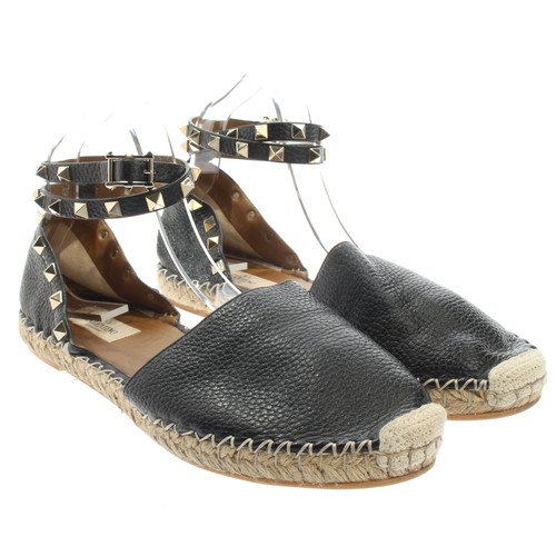 Espadrilles valentino schwarz - valentino,