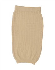 VINTAGE Damen Häkel Midi Rock