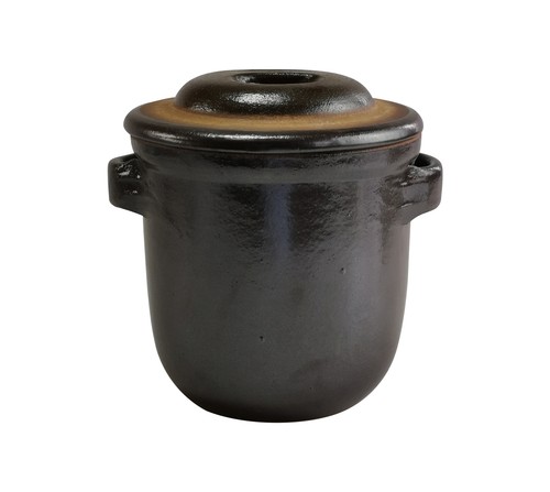 Steinzeugtopf liter mit - 4,