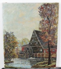 Oil painting canvas - painting,