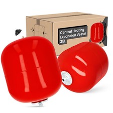 Heizung Ausdehnungsgefäß Druckbehälter Membran Druckkessel 35l Überdruckventil