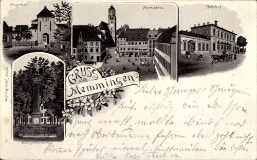 Litho memmingen schwaben - litho, in