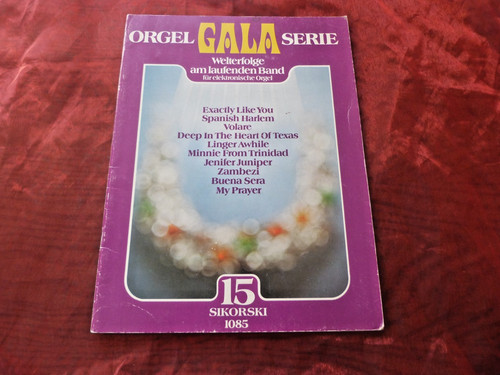 Orgel gala serie noten - serie, 15
