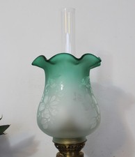 Petroleumlampe TULPE Glas