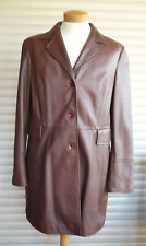 NEU! PER-ME Linea Italiana Ledermantel  # Gr. 46 # Braunes Lammnappa # s. Maße