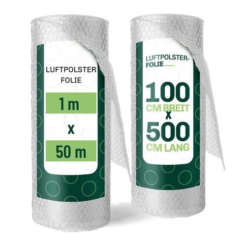 Luftpolsterfolie 1x5 oder - 1x5 m,