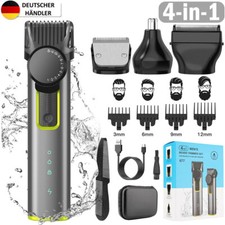 4in1 Haarschneider Set Akku Profi Bartschneider Barttrimmer Haarschneidemaschine
