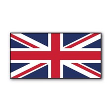 Union Jack Flagge Aufkleber
