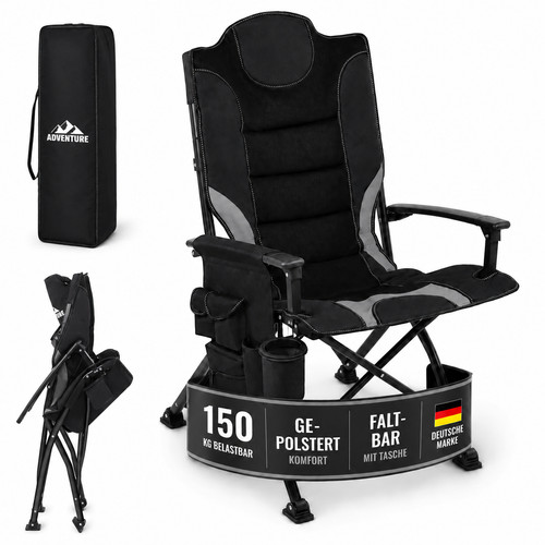 Campingstuhl faltbar 150 - faltbar, kg
