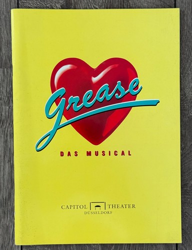Original programmheft grease - original,