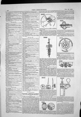 Alte 1885 amerikanische