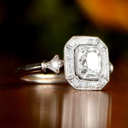 Smaragdschliff kt diamant - 2,30,