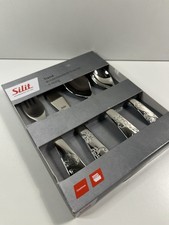 Silit Trend Kinderbeteck Set 4 Teilig Kinder Besteck Edelstahl Silber (C23.6)