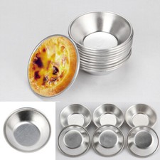 24 X  Tartelette Förmchen Kuchenform Ei Tart Pasteis de Nata Wiederverwendbar
