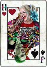 Harley Quinn Joker Karte Card