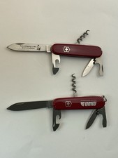 2 x Schweizer Taschenmesser Victorinox Werbe Taschenmesser  9 cm lang