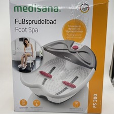 Medisana Fs 300 Fuß Spa mit Fußreflexzone, elektrisches Fußbad, Wärmefunktion, F
