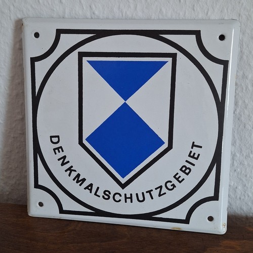 Altes emailleschild - emailleschild,