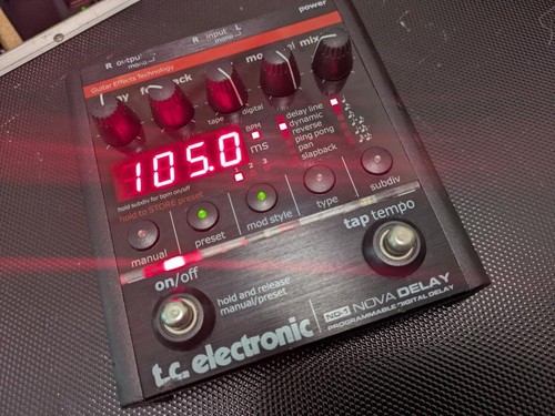 Electronic nova delay - tc, nd-1