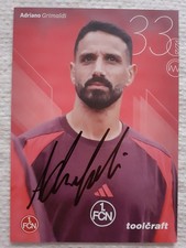 Autogrammkarte Adriano