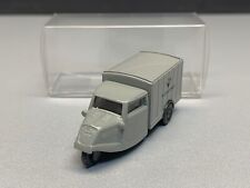 Tempo Dreirad Hanseat Pritsche Fernmeldeamt Bus grau Transporter Praline H0 1:87