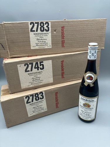 Wein 1986 rheinhessen - 3x,