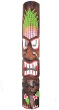 Tiki Maske 100cm im Totem Look