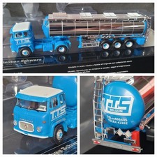 Scania Vabis LB 76 T.T.S. Belgium Chrom Tank Jost Group Schwarz Modellbau 026130